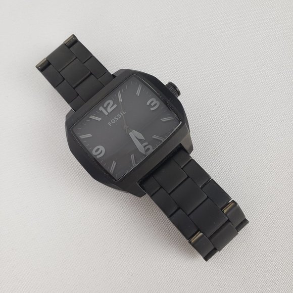 Fossil Matt Black Mens Watch